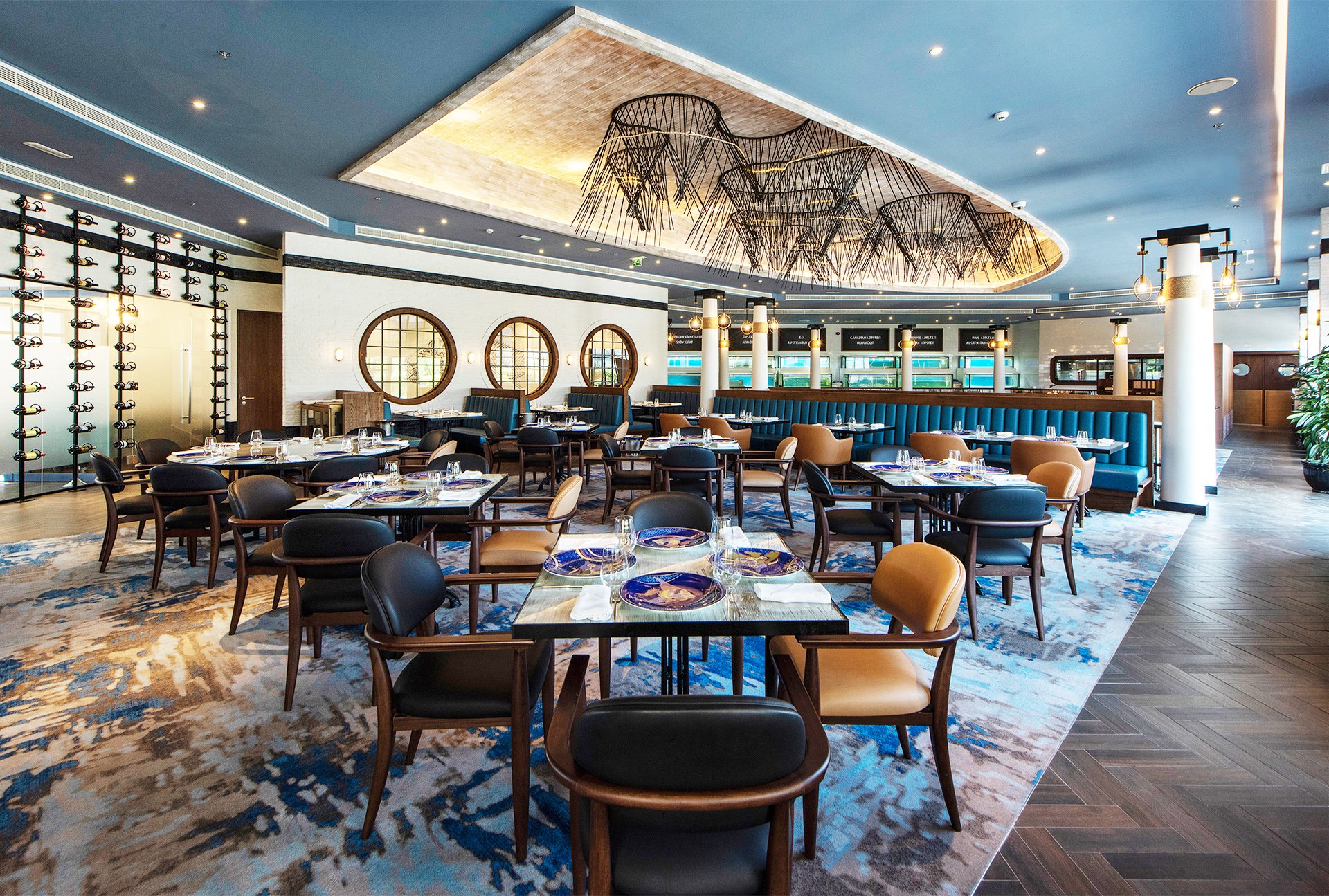 Restaurant Designs: Seafood Market, Dubai - Love That Design