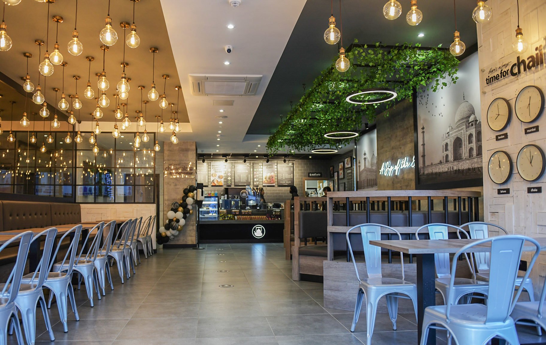Chaiiwala Cafe, Manchester - Restaurant Interior Design on Love That Design