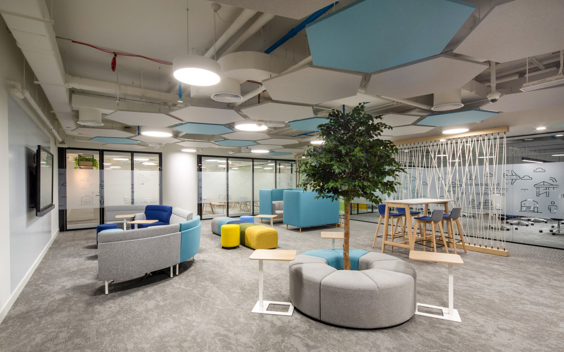 Maersk Office, Dubai - Transportation Interior Design on Love That Design