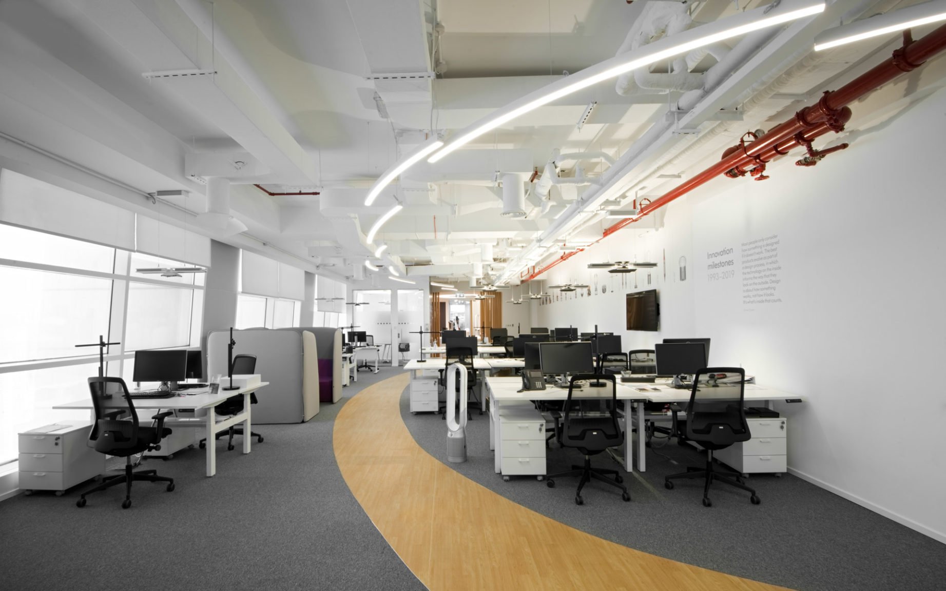 Dyson Office, Dubai - Technology Interior Design on Love That Design